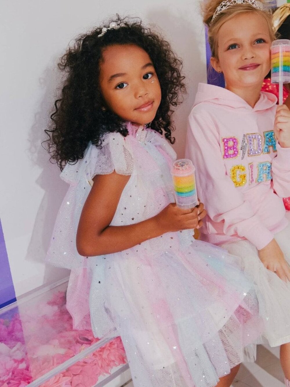 Sunset Star Tulle Dress